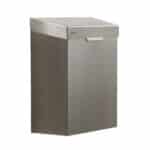 Hygienebehälter Small Bin Steel rechts - clomo Waschraumhygiene