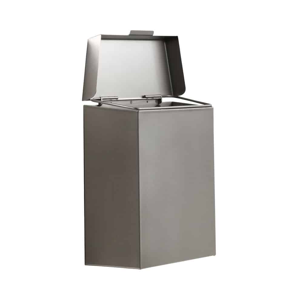Hygienebehälter Small Bin Steel offen - clomo Waschraumhygiene